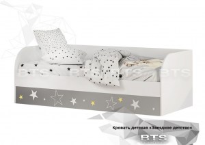 Трио Кровать детская (с подъёмным механизмом) КРП-01 Звездное детство